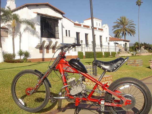 Bicicleta chopper motorizada BMU modelo 2023